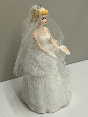 1997 Hallmark Wedding Day Barbie ornament with box